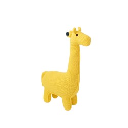 Plüschtier Crochetts AMIGURUMIS MINI Gelb Giraffe 53 x 55 x 16 cm