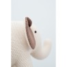 Plüschtier Crochetts AMIGURUMIS MINI Weiß Elefant 48 x 23 x 22 cm