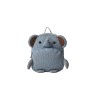 Schulrucksack Crochetts Blau 22 x 26 x 8 cm Nashorn