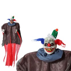 Hänge-Clown Halloween (175 x 148 x 18 cm) Bunt 175 x 148 x 18 cm