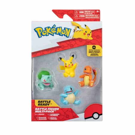 Figur Pokémon Kanto 5 cm 4 Stücke