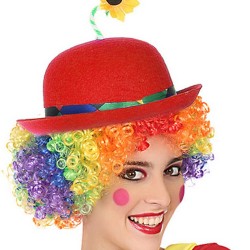 Clownsmütze Rot Bunt (MPN S1121217)