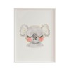 Bild Crochetts Bunt Holz MDF 33 x 43 x 2 cm Koala