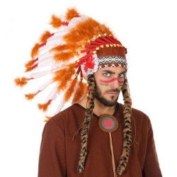 Indianer-Kopfschmuck Braun (MPN S1122731)