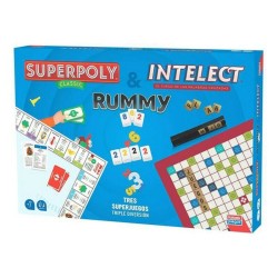 Spiel Falomir Superpoly, Intelect & Rummy