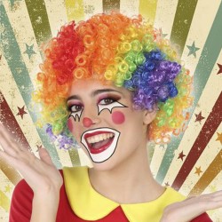 Perücke Clown Bunt (MPN S1124940)