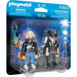 Playset Playmobil Duo Pack Polizei 70822 (10 pcs)