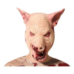 Maske Halloween Schwein Rosa (MPN S1125822)