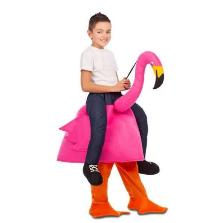 Verkleidung für Kinder My Other Me Ride-On Rosa Flamingo 3-6 Jahre