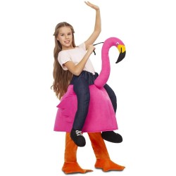 Verkleidung für Kinder My Other Me Ride-On Rosa Flamingo 3-6 Jahre