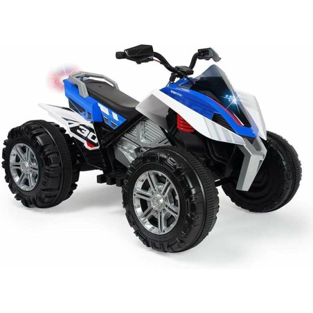 Elektro-Quad Injusa Rage Licht Blau Weiß 12 V