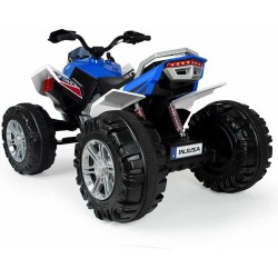 Elektro-Quad Injusa Rage Licht Blau Weiß 12 V