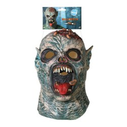 Maske Halloween Monster Grau