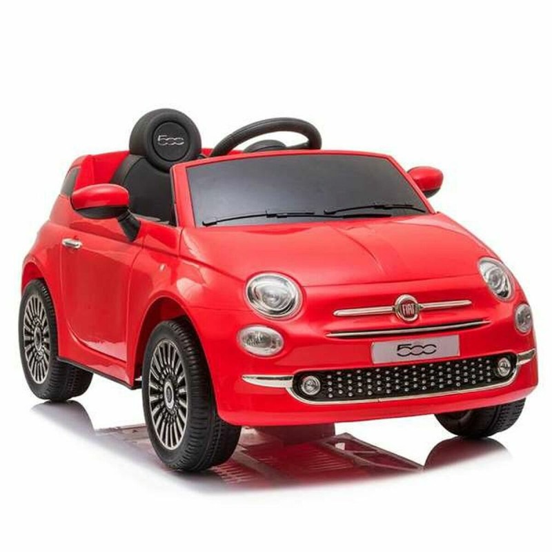 Elektroauto für Kinder Fiat 500 Rot Mit Fernbedienung MP3 30 W 6 V 113 x 67,5 x 53 cm