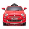 Elektroauto für Kinder Fiat 500 Rot Mit Fernbedienung MP3 30 W 6 V 113 x 67,5 x 53 cm