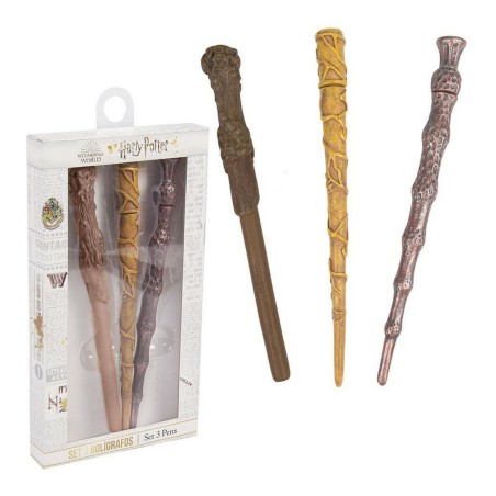 Kugelschreiber-Set Harry Potter Braun (3 pcs)