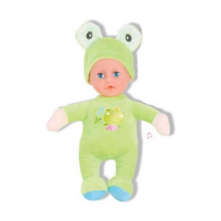 Baby-Puppe Reig Plüschtier Frosch 25 cm