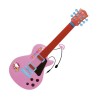 Kindergitarre Hello Kitty Elektronik Mikrofon Rosa