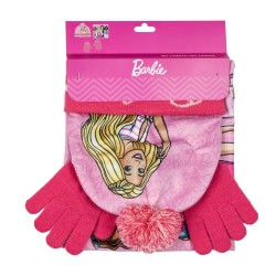 Kindermütze Barbie Rosa (Einheitsgröße)