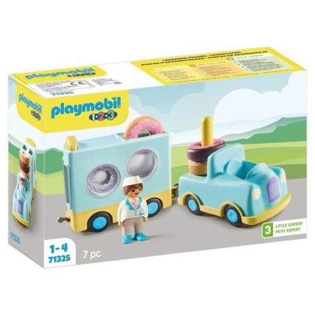 Playset Playmobil 71325 Lkw Donut 7 Stücke