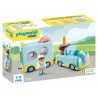 Playset Playmobil 71325 Lkw Donut 7 Stücke