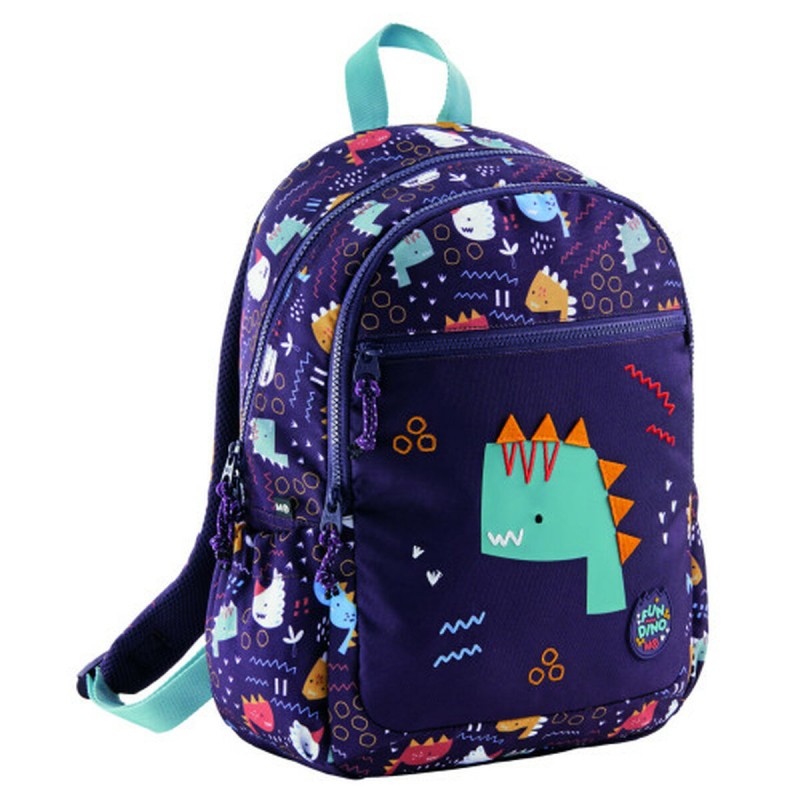 Schulrucksack Miquelrius Lisboa Fun Dino Marineblau