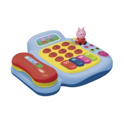 Musik-Spielzeug Peppa Pig Festnetztelefon Peppa Pig Blau