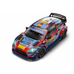 Figur Scalextric Hyundai I-20 Wrc - Solans 18 x 9 x 9 cm Blau Rot