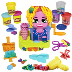 Knetspiel Hasbro Playdoh Zubehör 6 Dosen Friseur