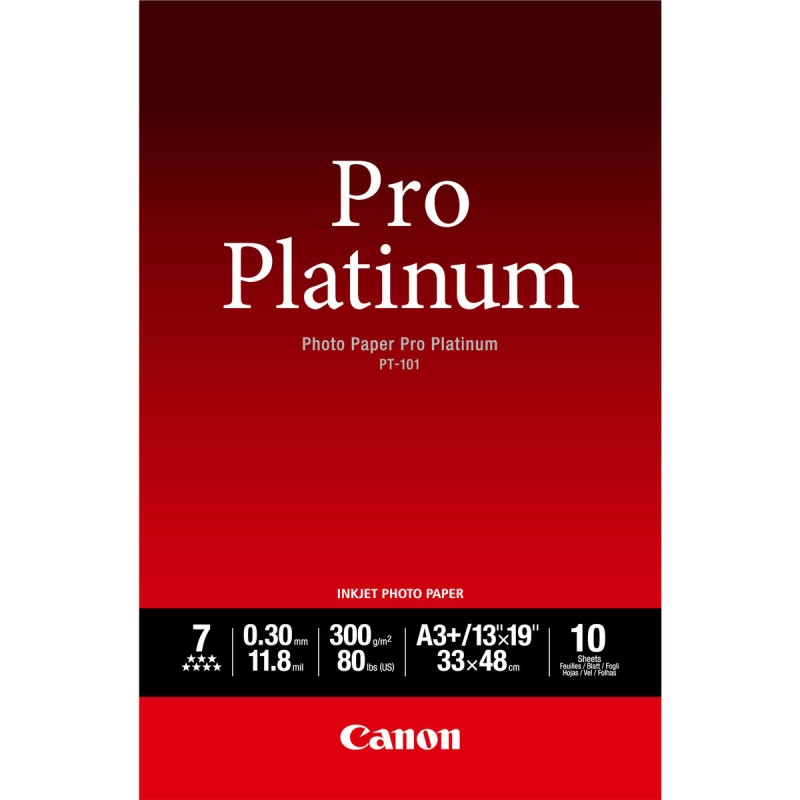 Satiniertes Photopapier Canon PT-101 A3