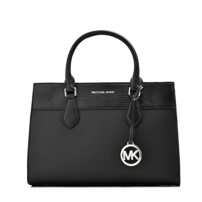 Damen Handtasche Michael Kors Sheila Schwarz 29 x 20 x 11 cm