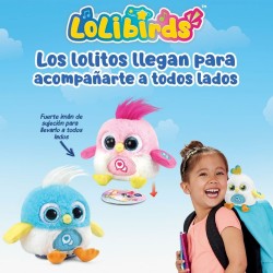 Plüschtier mit Klang Vtech Lolibirds Lolito Blau