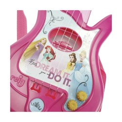 Kindergitarre Disney Princess Mikrofon Rosa Disney Prinzessinnen