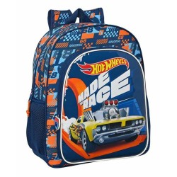 Schulrucksack Hot Wheels Speed Club Marineblau 32 x 38 x 12 cm