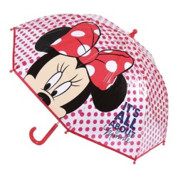 Regenschirm Minnie Mouse Rot (Ø 71 cm)