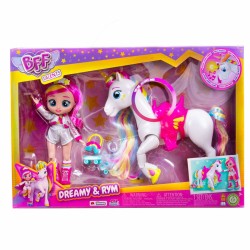 Puppe IMC Toys Dreamy & Rym Einhorn 23,7 x 21,7 x 11 cm