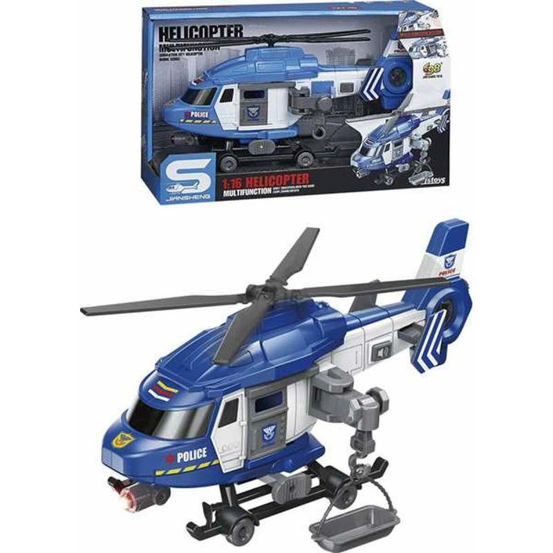 Hubschrauber Police 29 x 9 cm