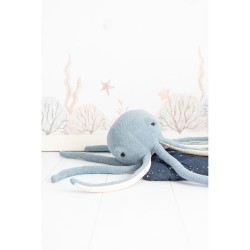 Plüschtier Crochetts OCÉANO Hellblau Oktopus 29 x 83 x 29 cm