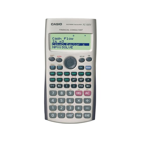 Wissenschaftlicher Taschenrechner Casio FC-100V Schwarz Grau