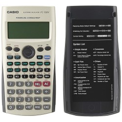 Wissenschaftlicher Taschenrechner Casio FC-100V Schwarz Grau