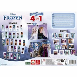 Geschicklichkeitsspiele Set Frozen 4 in 1
