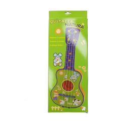 Kindergitarre Reig Lila grün 4 Seile