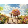 Puzzle Educa Flower Cart 1000 Stücke