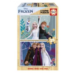 Set mit 2 Puzzeln Frozen (MPN S2436213)