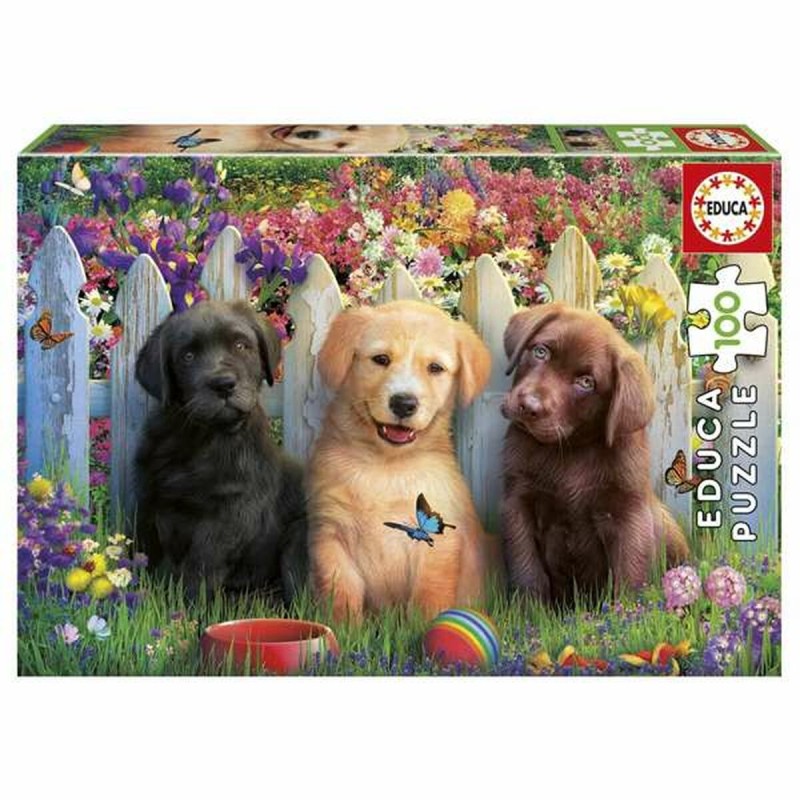 Puzzle Educa Doggies 100 Stücke