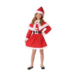 Verkleidung für Kinder Weihnachtsfrau Rot