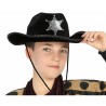 Cowboy-Hut Schwarz Unisex-Kinder Indianer