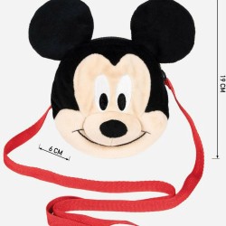 Umhängetasche 3D Mickey Mouse Schwarz