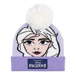 Kindermütze Frozen Lila