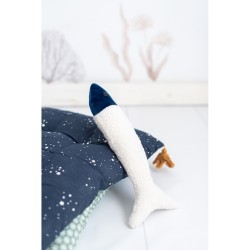 Plüschtier Crochetts OCÉANO Blau Rochen Fische 3 Stücke